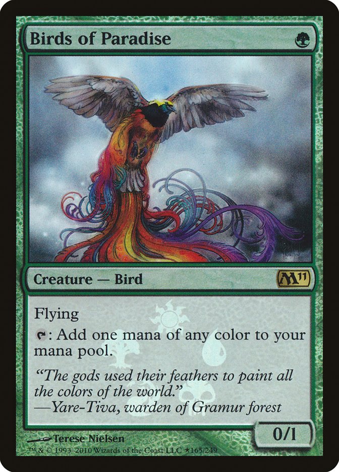 Birds of Paradise (Buy-A-Box) [Magic 2011 Promos] | Exor Games Dartmouth