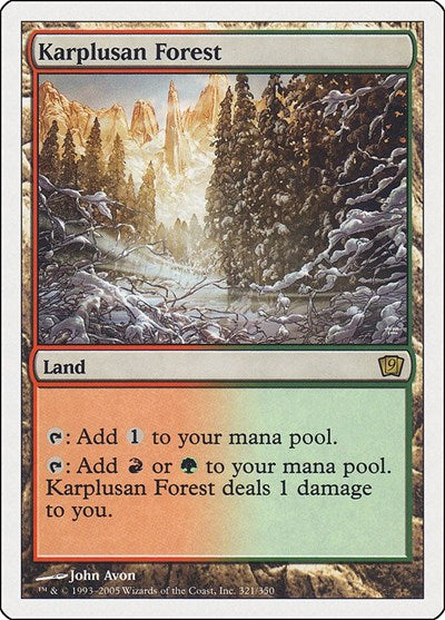 Karplusan Forest [Ninth Edition] | Exor Games Dartmouth