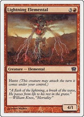 Lightning Elemental [Ninth Edition] | Exor Games Dartmouth