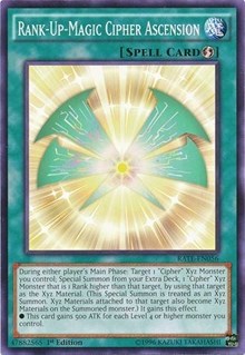 Rank-Up-Magic Cipher Ascension [RATE-EN056] Common | Exor Games Dartmouth