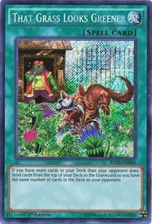 That Grass Looks Greener [RATE-EN066] Secret Rare | Exor Games Dartmouth