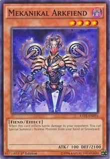 Mekanikal Arkfiend [RATE-EN094] Common | Exor Games Dartmouth