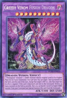 Greedy Venom Fusion Dragon [FUEN-EN010] Secret Rare | Exor Games Dartmouth