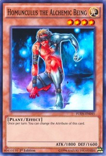 Homunculus the Alchemic Being [FUEN-EN045] Super Rare | Exor Games Dartmouth