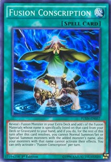 Fusion Conscription [FUEN-EN057] Super Rare | Exor Games Dartmouth