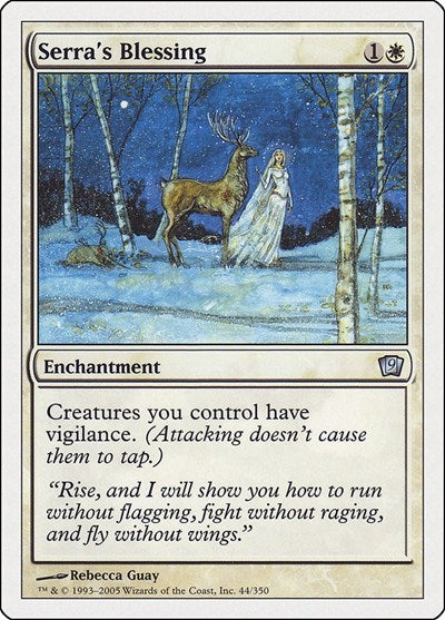 Serra's Blessing [Ninth Edition] | Exor Games Dartmouth