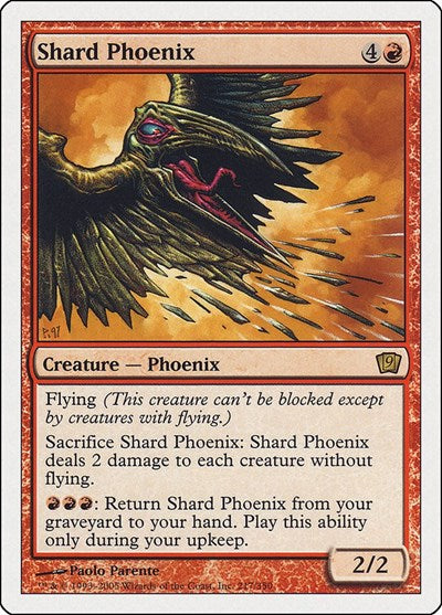 Shard Phoenix [Ninth Edition] | Exor Games Dartmouth