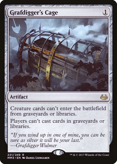 Grafdigger's Cage [Modern Masters 2017] | Exor Games Dartmouth