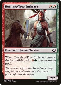 Burning-Tree Emissary [Modern Masters 2017] | Exor Games Dartmouth