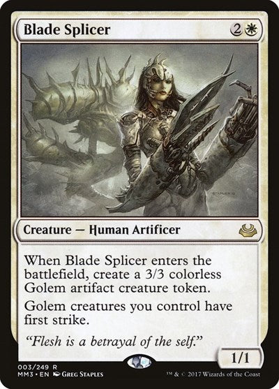 Blade Splicer [Modern Masters 2017] | Exor Games Dartmouth