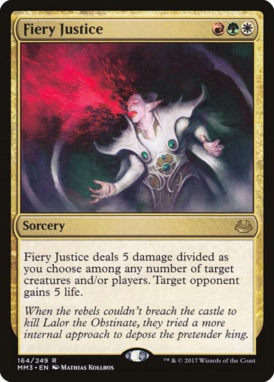 Fiery Justice [Modern Masters 2017] | Exor Games Dartmouth