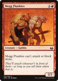 Mogg Flunkies [Modern Masters 2017] | Exor Games Dartmouth