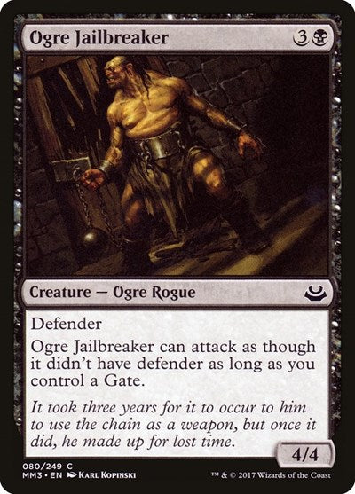 Ogre Jailbreaker [Modern Masters 2017] | Exor Games Dartmouth