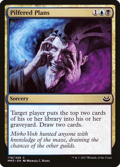 Pilfered Plans [Modern Masters 2017] | Exor Games Dartmouth
