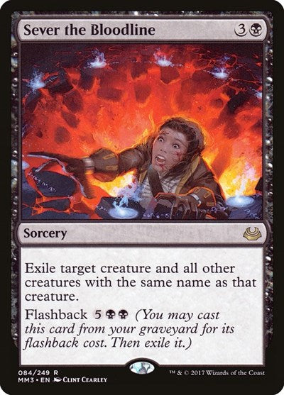 Sever the Bloodline [Modern Masters 2017] | Exor Games Dartmouth