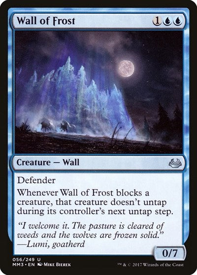 Wall of Frost [Modern Masters 2017] | Exor Games Dartmouth