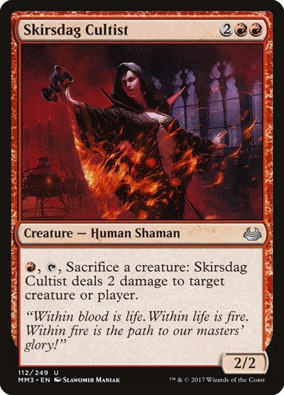 Skirsdag Cultist [Modern Masters 2017] | Exor Games Dartmouth