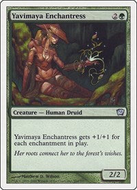 Yavimaya Enchantress [Ninth Edition] | Exor Games Dartmouth