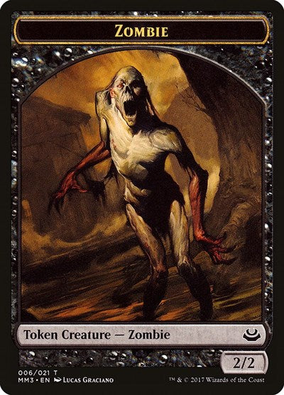 Zombie [Modern Masters 2017 Tokens] | Exor Games Dartmouth