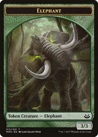 Elephant [Modern Masters 2017 Tokens] | Exor Games Dartmouth