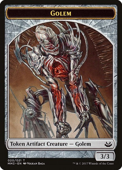 Golem [Modern Masters 2017 Tokens] | Exor Games Dartmouth