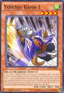 Yosenju Kama 1 (Starfoil) [SP17-EN004] Starfoil Rare | Exor Games Dartmouth