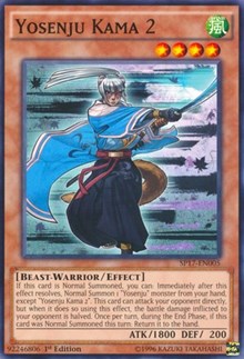 Yosenju Kama 2 (Starfoil) [SP17-EN005] Starfoil Rare | Exor Games Dartmouth