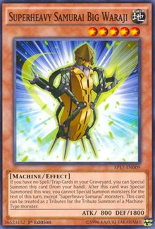 Superheavy Samurai Big Waraji (Starfoil) [SP17-EN009] Starfoil Rare | Exor Games Dartmouth