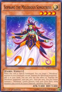 Soprano the Melodious Songstress (Starfoil) [SP17-EN013] Starfoil Rare | Exor Games Dartmouth