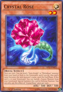 Crystal Rose (Starfoil) [SP17-EN021] Starfoil Rare | Exor Games Dartmouth