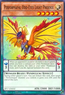 Performapal Odd-Eyes Light Phoenix (Starfoil) [SP17-EN032] Starfoil Rare | Exor Games Dartmouth