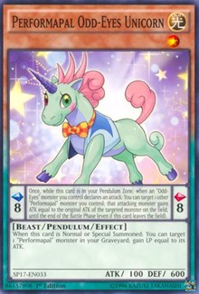 Performapal Odd-Eyes Unicorn [SP17-EN033] Common | Exor Games Dartmouth