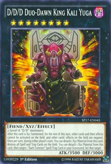 D/D/D Duo-Dawn King Kali Yuga (Starfoil) [SP17-EN045] Starfoil Rare | Exor Games Dartmouth