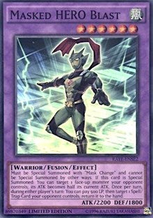 Masked HERO Blast [RATE-ENSE2] Super Rare | Exor Games Dartmouth