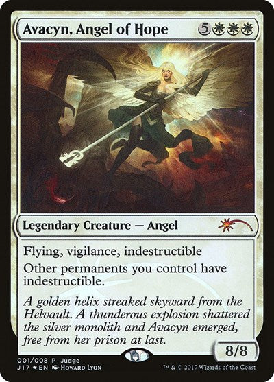 Avacyn, Angel of Hope [Judge Gift Cards 2017] | Exor Games Dartmouth