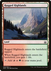 Rugged Highlands [Duel Decks: Mind vs. Might] | Exor Games Dartmouth