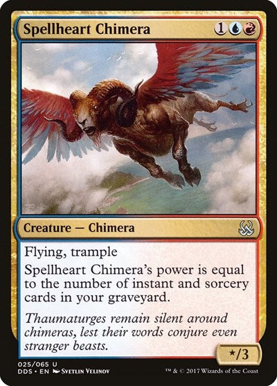 Spellheart Chimera [Duel Decks: Mind vs. Might] | Exor Games Dartmouth