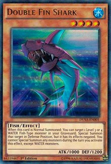 Double Fin Shark [DUSA-EN001] Ultra Rare | Exor Games Dartmouth