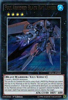 Full Armored Black Ray Lancer [DUSA-EN008] Ultra Rare | Exor Games Dartmouth