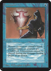 Unsummon [Limited Edition Alpha] | Exor Games Dartmouth