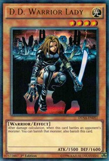 D.D. Warrior Lady [DUSA-EN051] Ultra Rare | Exor Games Dartmouth