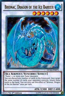 Brionac, Dragon of the Ice Barrier [DUSA-EN073] Ultra Rare | Exor Games Dartmouth