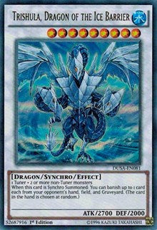 Trishula, Dragon of the Ice Barrier [DUSA-EN081] Ultra Rare | Exor Games Dartmouth