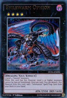 Evilswarm Ophion [DUSA-EN090] Ultra Rare | Exor Games Dartmouth