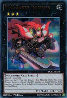 M-X-Saber Invoker [DUSA-EN095] Ultra Rare | Exor Games Dartmouth