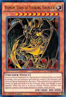 Hamon, Lord of Striking Thunder [DUSA-EN097] Ultra Rare | Exor Games Dartmouth