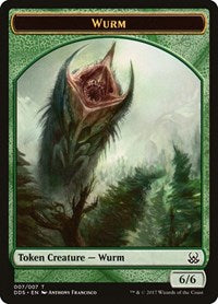 Wurm [Duel Decks: Mind vs. Might Tokens] | Exor Games Dartmouth