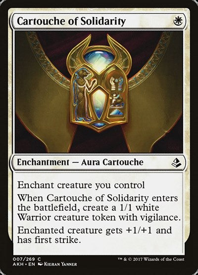 Cartouche of Solidarity [Amonkhet] | Exor Games Dartmouth