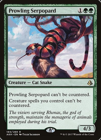 Prowling Serpopard [Amonkhet] | Exor Games Dartmouth