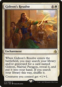 Gideon's Resolve [Amonkhet] | Exor Games Dartmouth